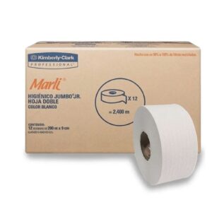 Caja de papel higiénico Marli 12 bobinas de 200 metros cada una