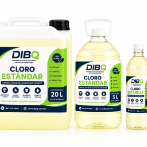 Litro de cloro estándar