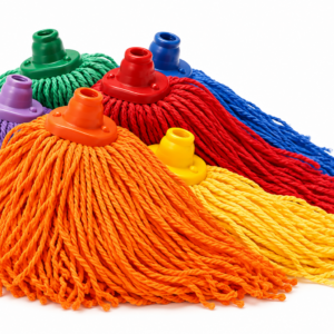 Pieza repuesto de trapeador castor microfibra de poliéster 250 gr codificación de color