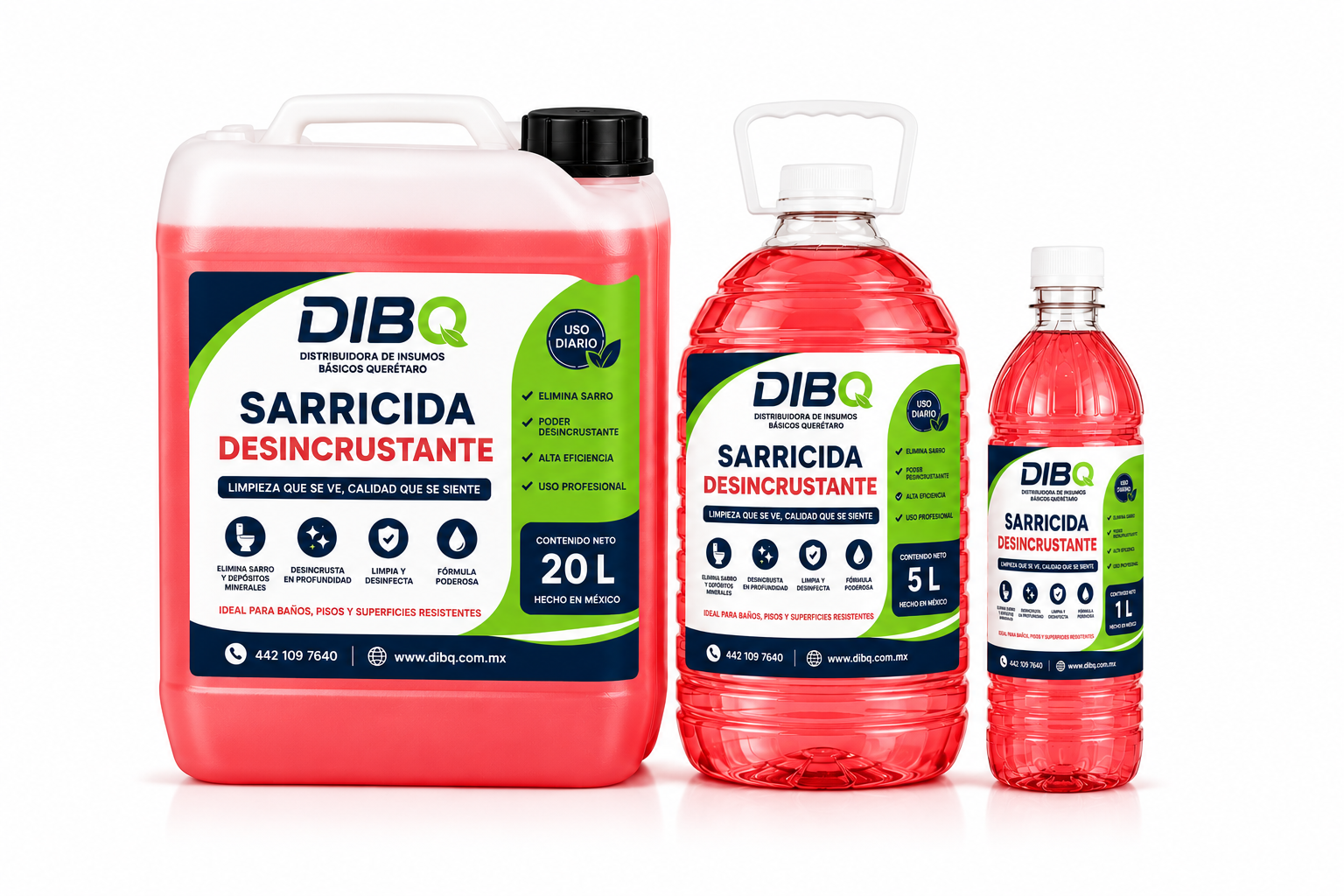 Litro sarricida desincrustante