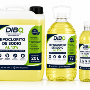Litro de hipoclorito de sodio al 13%